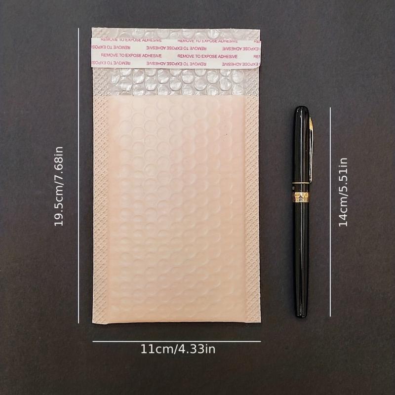 5pcs Pink Small Shockproof Bubble Mailing Bag