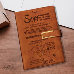 Personalized A5 Magnetic Buckle Notebook for Son