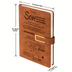 Personalized A5 Magnetic Buckle Notebook for Son