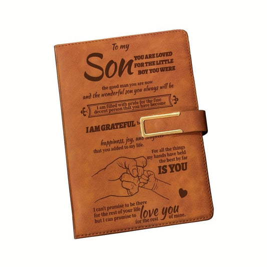 Personalized A5 Magnetic Buckle Notebook for Son