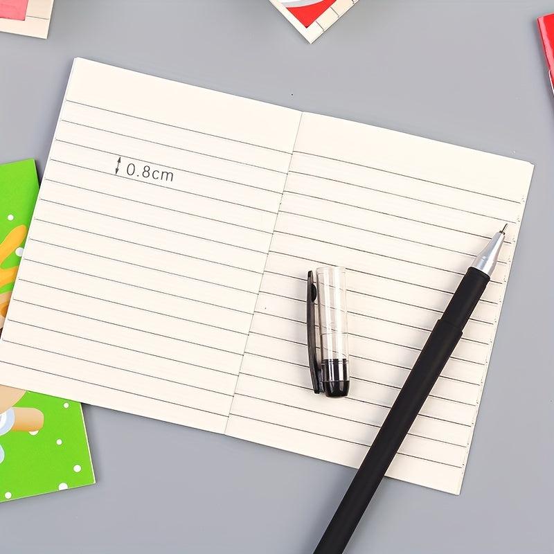 10pcs Christmas Gift Notebook Cartoon Small Student Subject Notebook