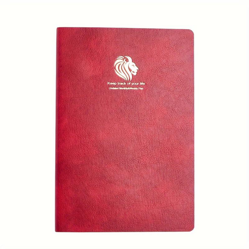 A5 Weekly Planner & Goals Journal - Time Management & Productivity