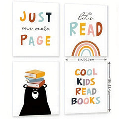4 Bear Reader Artwork Students - Brighten Your Classroom!