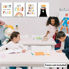 4 Bear Reader Artwork Students - Brighten Your Classroom!