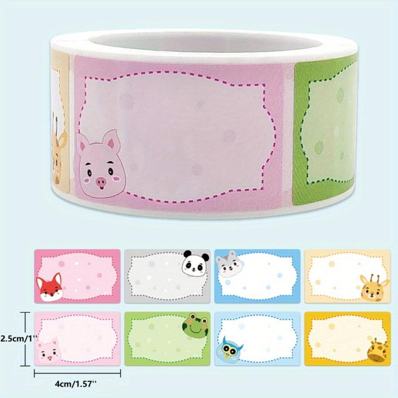 250pcs Bottle Name Tag Stickers Self Laminating Waterproof Kids Labels