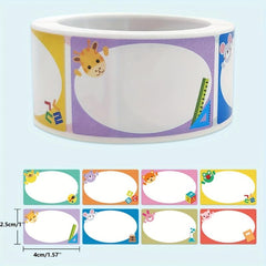250pcs Bottle Name Tag Stickers Self Laminating Waterproof Kids Labels