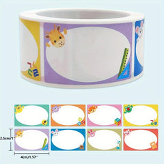 250pcs Bottle Name Tag Stickers Self Laminating Waterproof Kids Labels