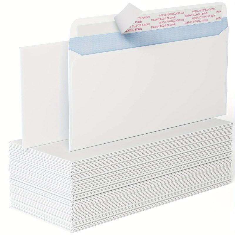 Grapro Envelopes with Sticky for Privacy & Business, Peel and Seal