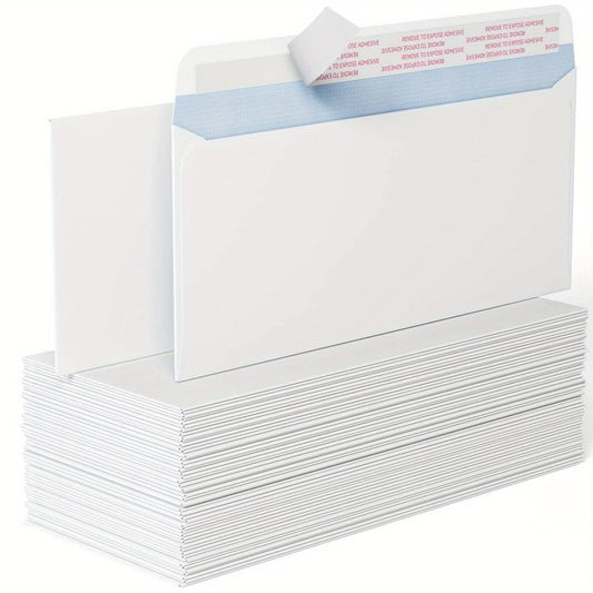 Grapro Envelopes with Sticky for Privacy & Business, Peel and Seal