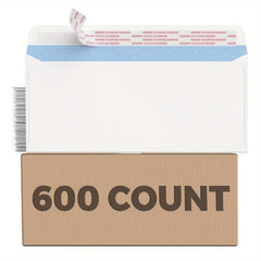 Grapro Envelopes with Sticky for Privacy & Business, Peel and Seal