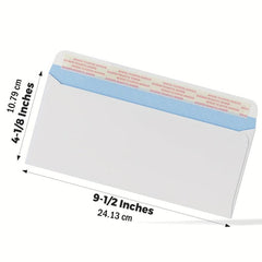 Grapro Envelopes with Sticky for Privacy & Business, Peel and Seal
