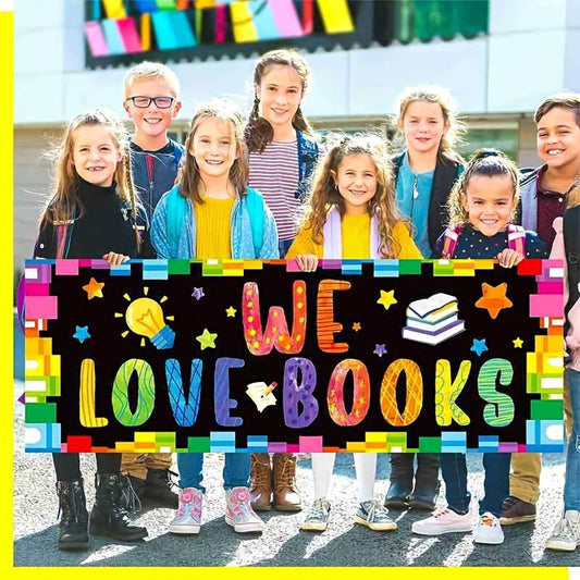 Colorful Classroom Banner for School Inspirational Wall Decor