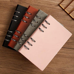 Notebook w/ Detachable Notepad Business Office Meeting Record Book