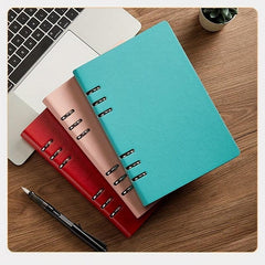 Notebook w/ Detachable Notepad Business Office Meeting Record Book