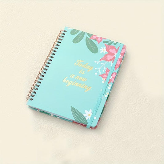 Weekly Plan Book A5 Spiral Notebook Loose leaf English Planner Schedule Diary