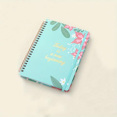 Weekly Plan Book A5 Spiral Notebook Loose leaf English Planner Schedule Diary