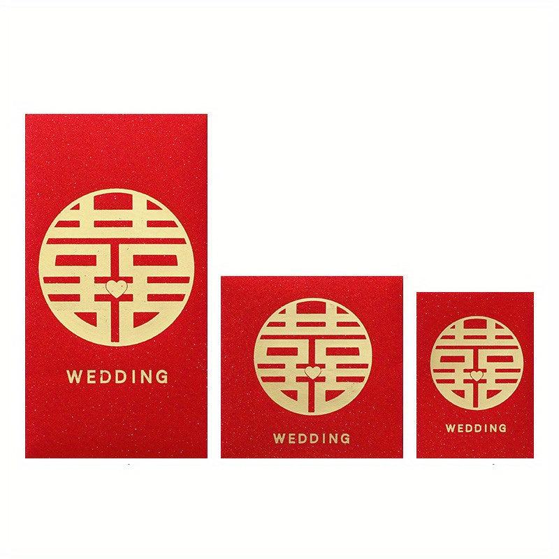 6pcs 20pcs Wedding Red Packet 520 Surprise Party Red Packet