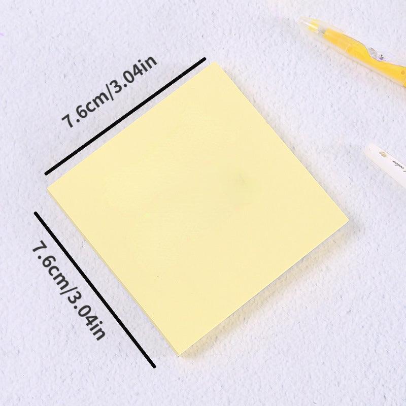 Square Self-adhesive Notes, Office Stationery, Creative Design