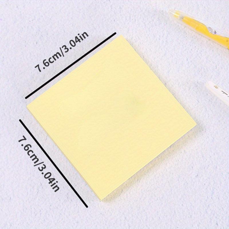 Square Self-adhesive Notes, Office Stationery, Creative Design