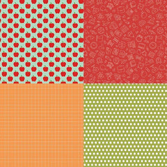 24sheets Back To School Theme Scrapbooking DIY Paper