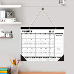 Wall Calendar Jul Dec 18 Months Schedule Paper Hanging
