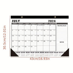 Wall Calendar Jul Dec 18 Months Schedule Paper Hanging