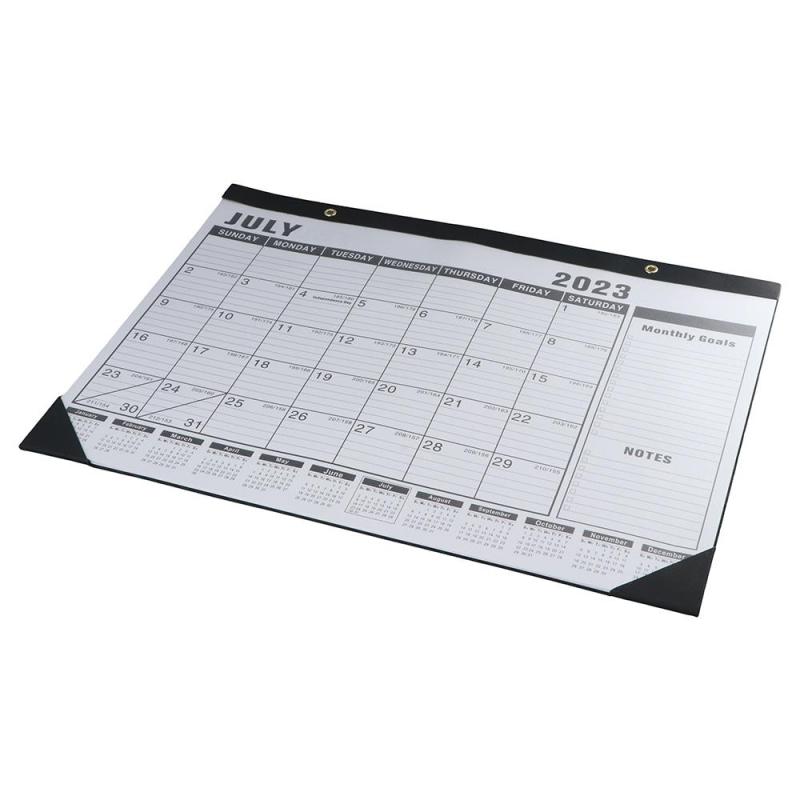 Wall Calendar Jul Dec 18 Months Schedule Paper Hanging