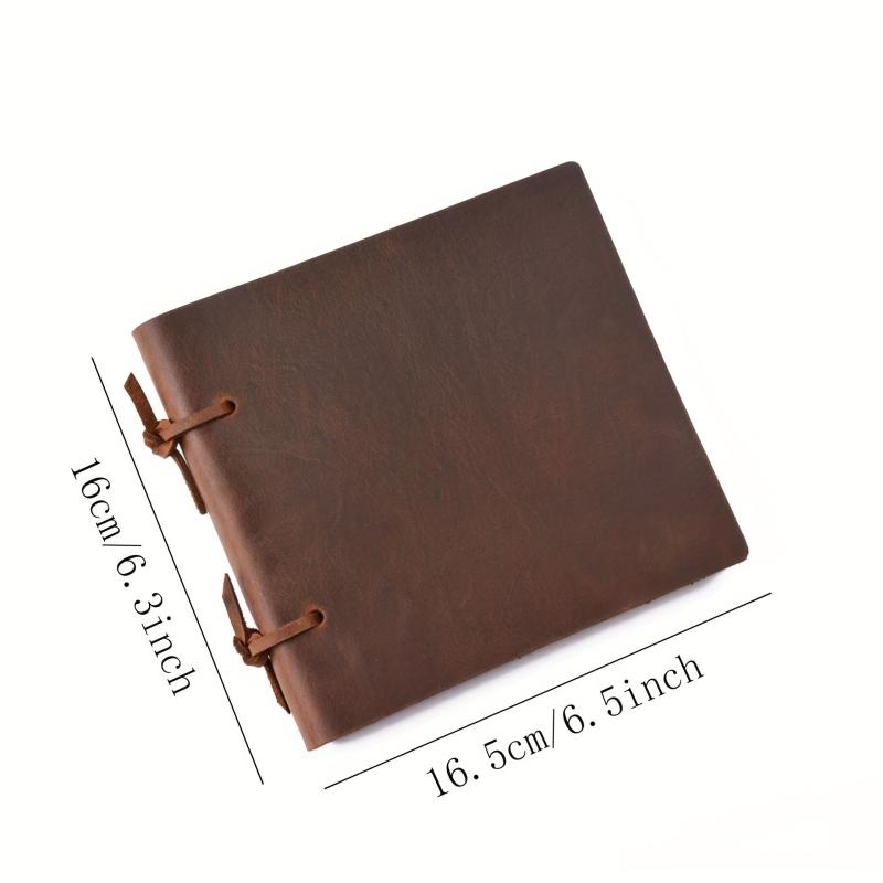 Handcrafted Cowhide Notebook Leather Tied Rope Notepad