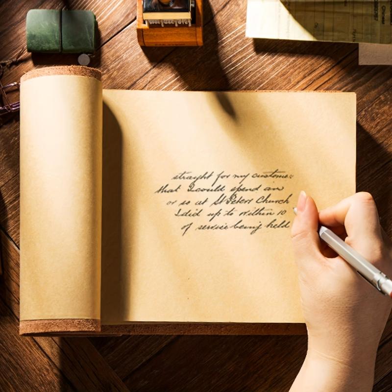 Handcrafted Cowhide Notebook Leather Tied Rope Notepad