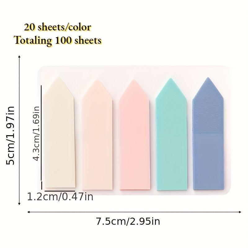 Morandi Color Sticky Index Stickers for Office & Student