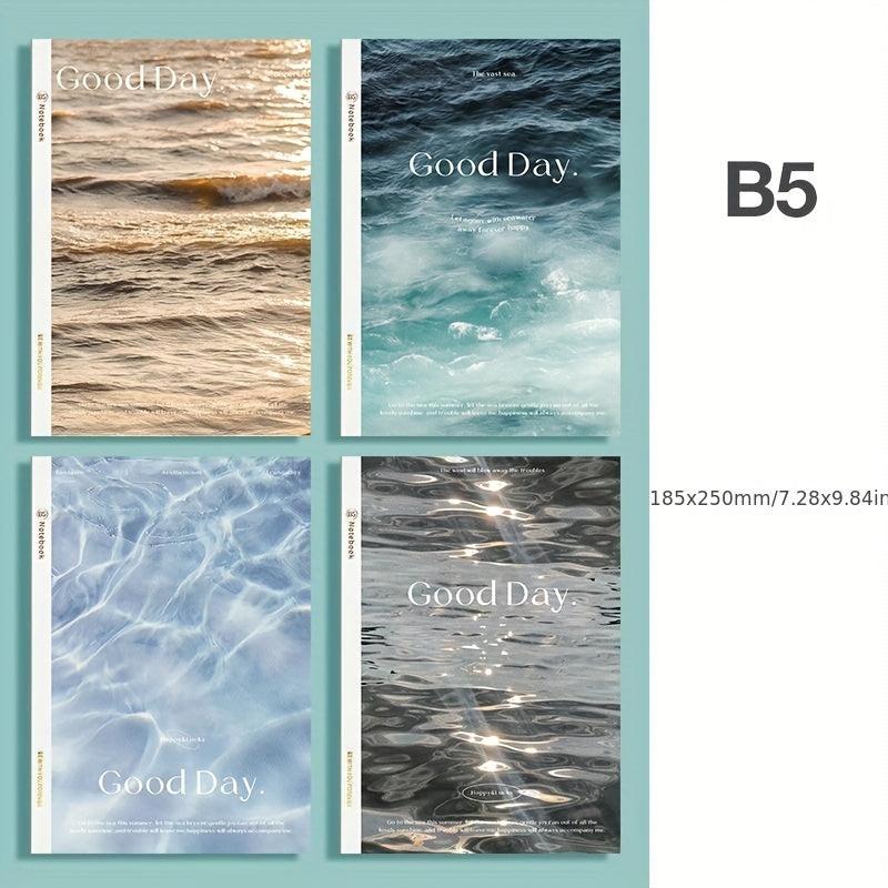 4pcs B5 Notebook Set for Office Sketchbook, Children & Students Writing Book