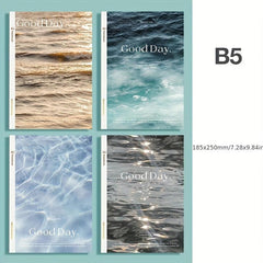 4pcs B5 Notebook Set for Office Sketchbook, Children & Students Writing Book