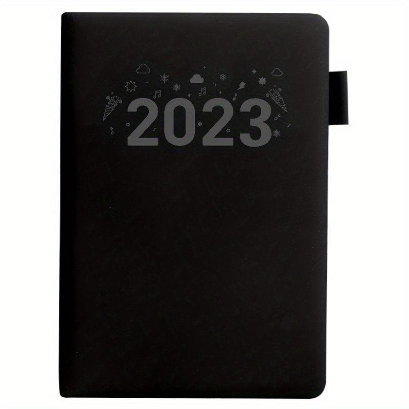 A5 360 Pages Office Leather Business Notepad Thick Leather Diary