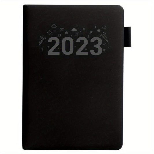 A5 360 Pages Office Leather Business Notepad Thick Leather Diary