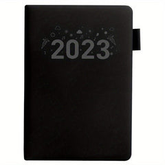 A5 360 Pages Office Leather Business Notepad Thick Leather Diary