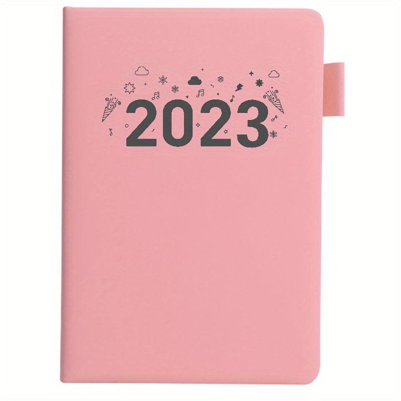 A5 360 Pages Office Leather Business Notepad Thick Leather Diary