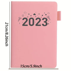 A5 360 Pages Office Leather Business Notepad Thick Leather Diary