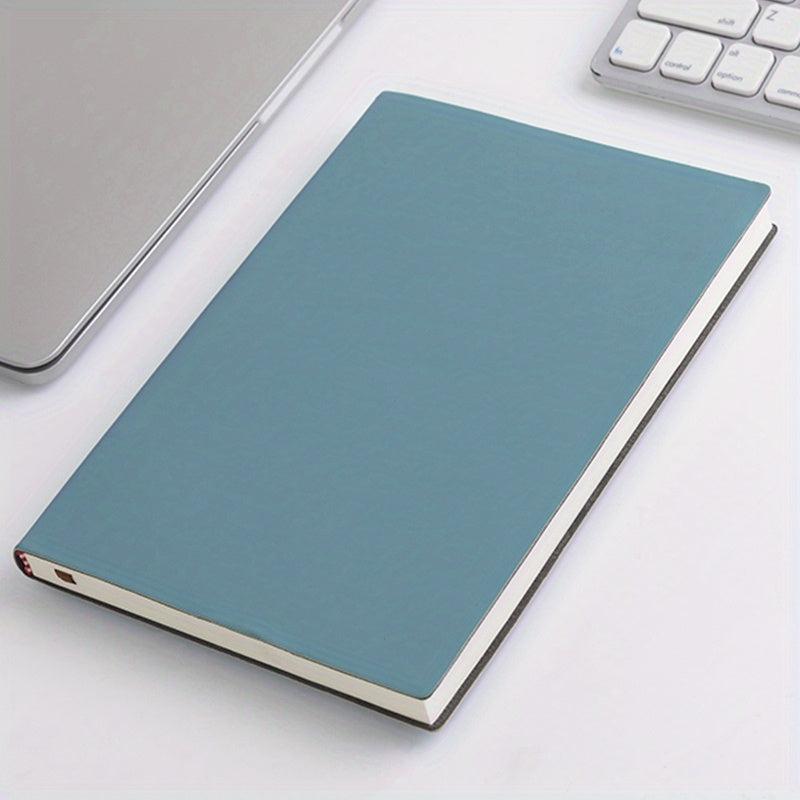 B5 Soft Leather Notebook 120 Pages Waterproof Cover Comfortable to Hold