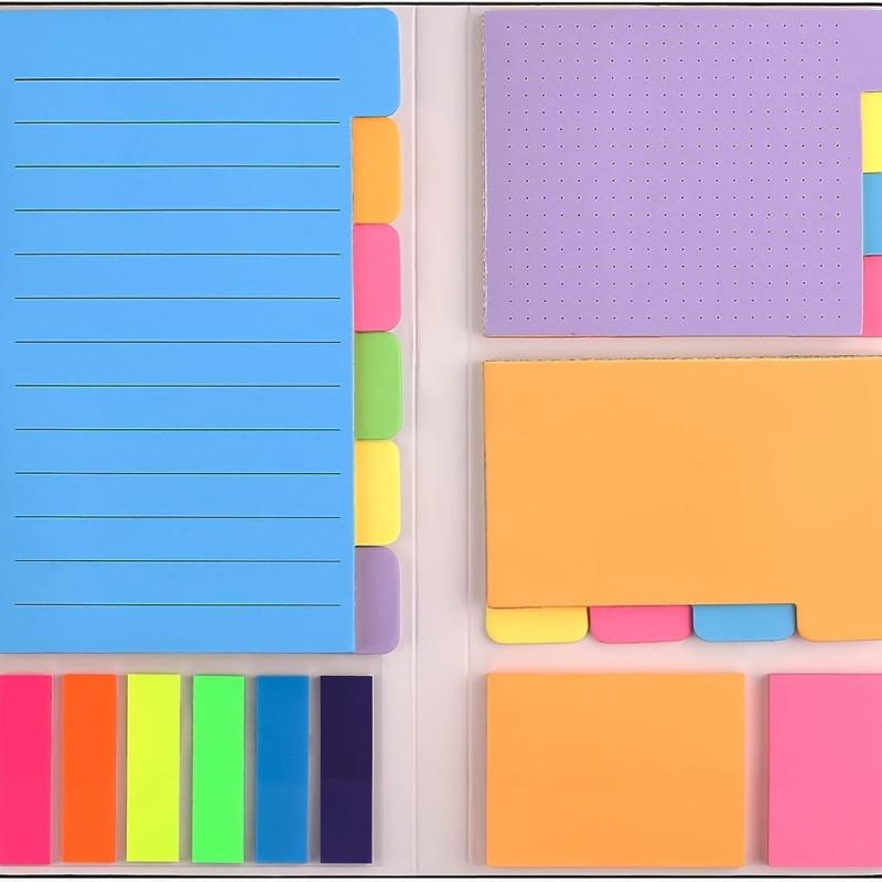 402 Self-Adhesive Sticky Notes for Planning Journals Notebooks Calendars