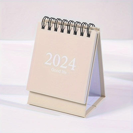 Morandi Desk Calendar Mini Small Desk Calendar Desktop Decoration