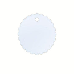 5pcs Aluminum Sublimation Print Blank Pet Tag - Double Side Printing