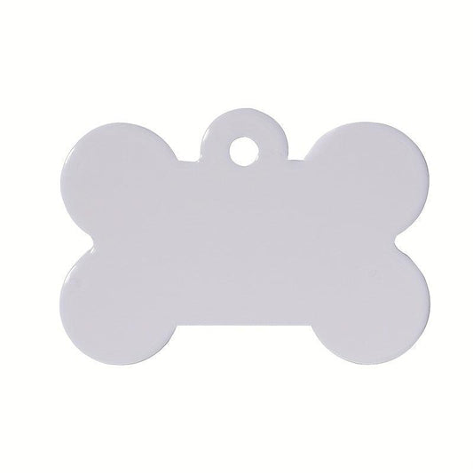 5pcs Aluminum Sublimation Print Blank Pet Tag - Double Side Printing