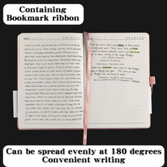 A5A6 Strap Book Notebook Portable Solid Notepad