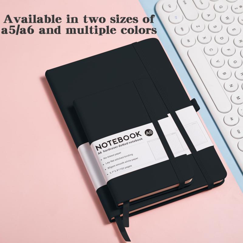 A5A6 Strap Book Notebook Portable Solid Notepad