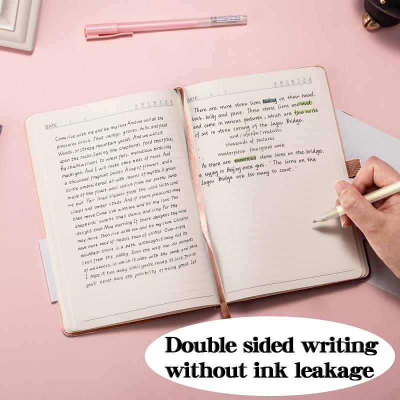 A5A6 Strap Book Notebook Portable Solid Notepad
