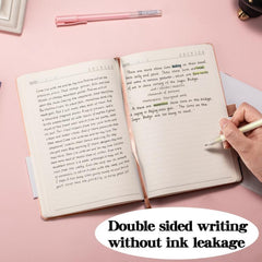 A5A6 Strap Book Notebook Portable Solid Notepad