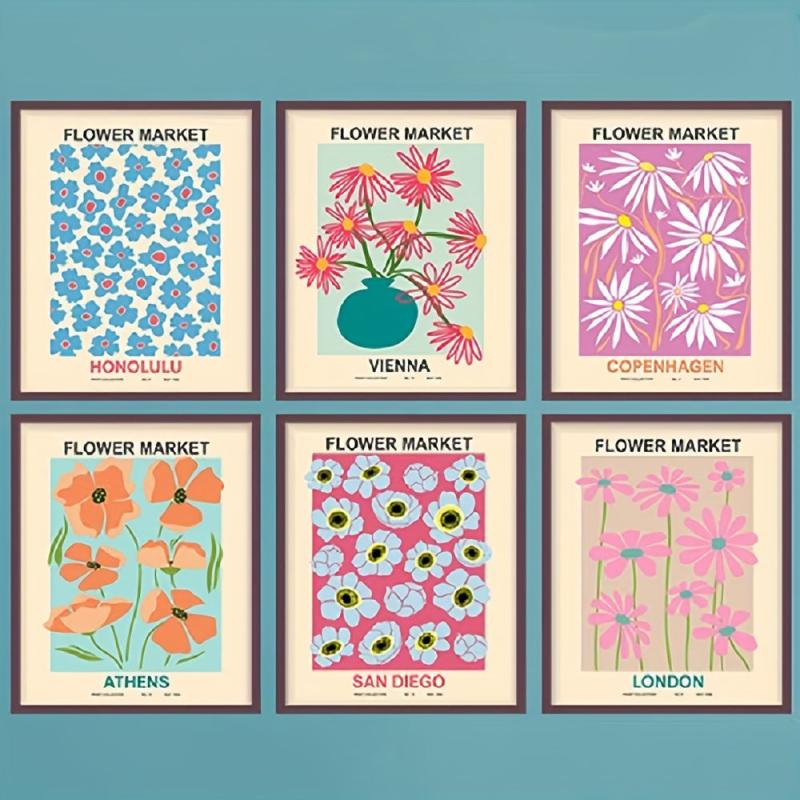 Matisse Style Wall Art for Mid Century Modern Home Decor