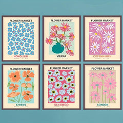Matisse Style Wall Art for Mid Century Modern Home Decor