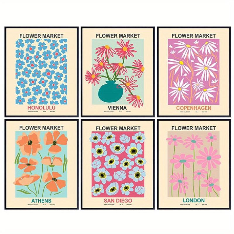 Matisse Style Wall Art for Mid Century Modern Home Decor