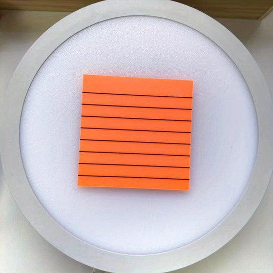 Lined Translucent Sticky Notes 7.62x7.62 cm - Clear Sticky Notes